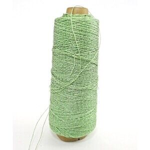 Kreinik Metallic Fusible Iron-On Thread Green "Meadow"  #6300 -#8 Braid 880M